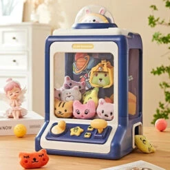 Kawaii Mini Bunny Claw Machine Toy -Kawaii Store kawaiies plushies plush softtoy kawaii mini bunny chick claw machine toy toys bunny blue 20pcs 524532