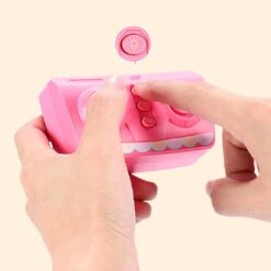 Kawaii Mini Pink Green Light Up Claw Machine Toy -Kawaii Store kawaiies plushies plush softtoy kawaii mini pink green light up claw machine toy toys 955174