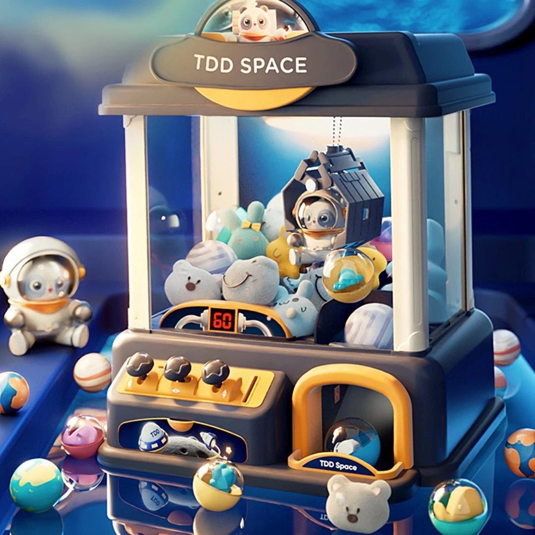 Kawaii Mini 'TDD SPACE' Claw Machine Toy 8 Kawaii Mini 'TDD SPACE' Claw Machine Toy - Image 6