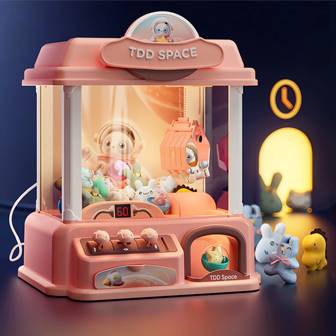 Kawaii Mini 'TDD SPACE' Claw Machine Toy 6 Kawaii Mini 'TDD SPACE' Claw Machine Toy - Image 4
