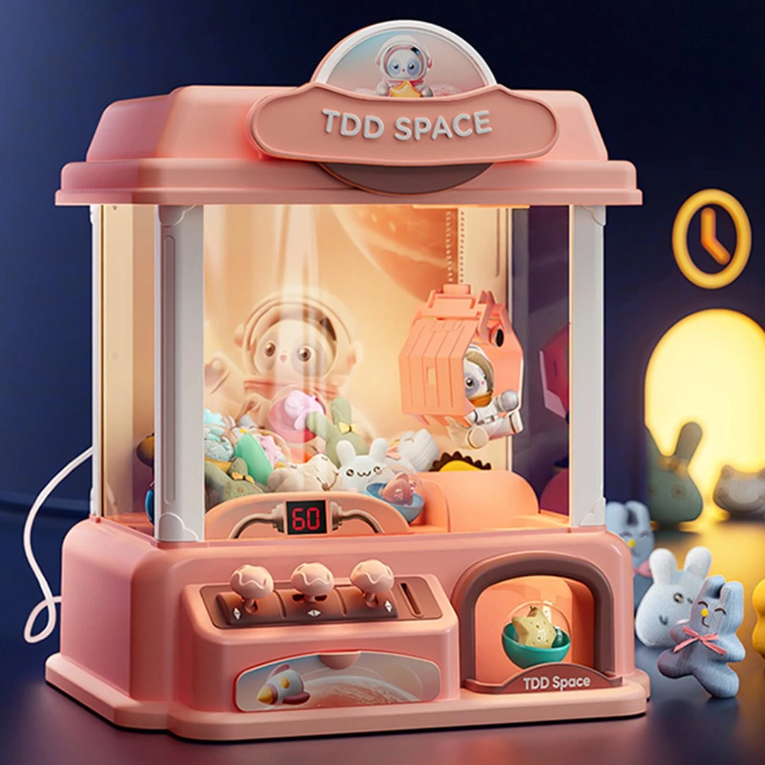 Kawaii Mini 'TDD SPACE' Claw Machine Toy 4 Kawaii Mini 'TDD SPACE' Claw Machine Toy - Image 2