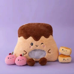 Kawaii Mountain Desserts Candy Bag Plushies -Kawaii Store kawaiies plushies plush softtoy kawaii mountain desserts candy bag plushies soft toy brown 594148
