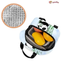 Kawaii Panda Insulated Lunch Bags -Kawaii Store kawaiies plushies plush softtoy kawaii panda insulated lunch bags bag 279834