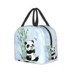 Kawaii Panda Insulated Lunch Bags -Kawaii Store kawaiies plushies plush softtoy kawaii panda insulated lunch bags bag 464939