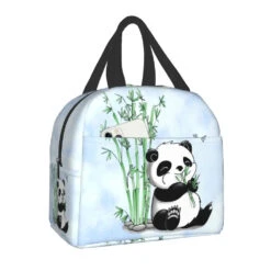 Kawaii Panda Insulated Lunch Bags -Kawaii Store kawaiies plushies plush softtoy kawaii panda insulated lunch bags bag 624946