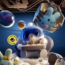 Kawaii Panda White Pink Space-Themed Advanced Mini Claw Machine -Kawaii Store kawaiies plushies plush softtoy kawaii panda white pink space themed advanced mini claw machine toys 138946