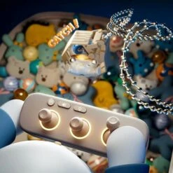 Kawaii Panda White Pink Space-Themed Advanced Mini Claw Machine -Kawaii Store kawaiies plushies plush softtoy kawaii panda white pink space themed advanced mini claw machine toys 614036