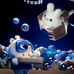 Kawaii Panda White Pink Space-Themed Advanced Mini Claw Machine -Kawaii Store kawaiies plushies plush softtoy kawaii panda white pink space themed advanced mini claw machine toys 946523