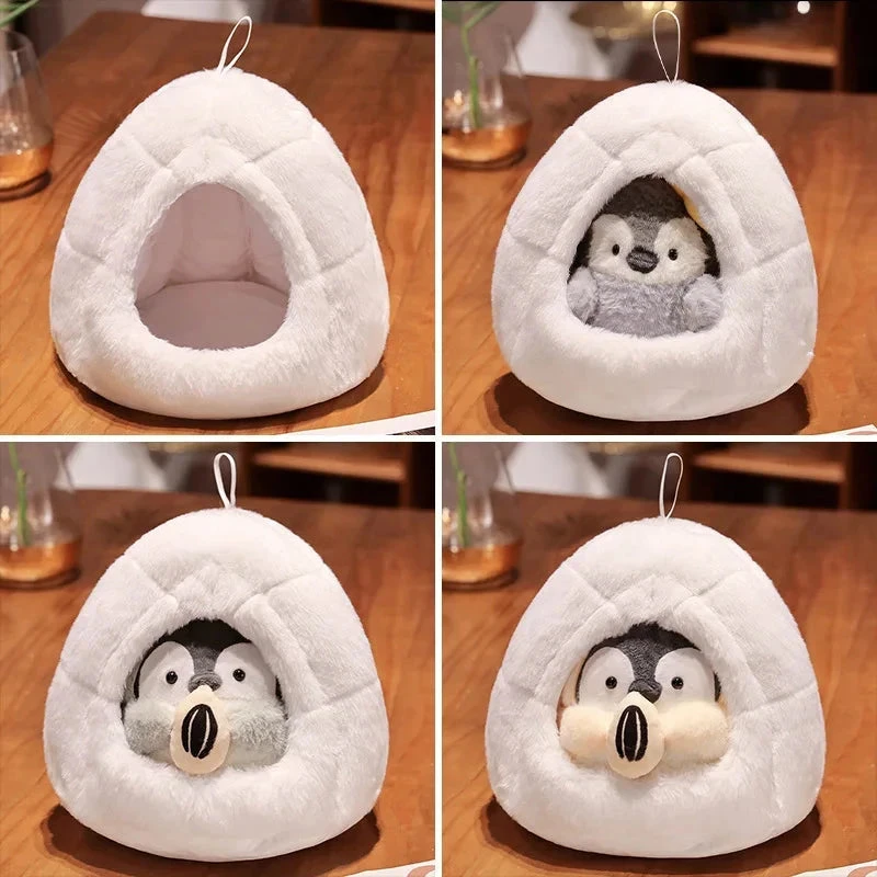 Kawaii Penguin Nest Plushie 6 Kawaii Penguin Nest Plushie - Image 4
