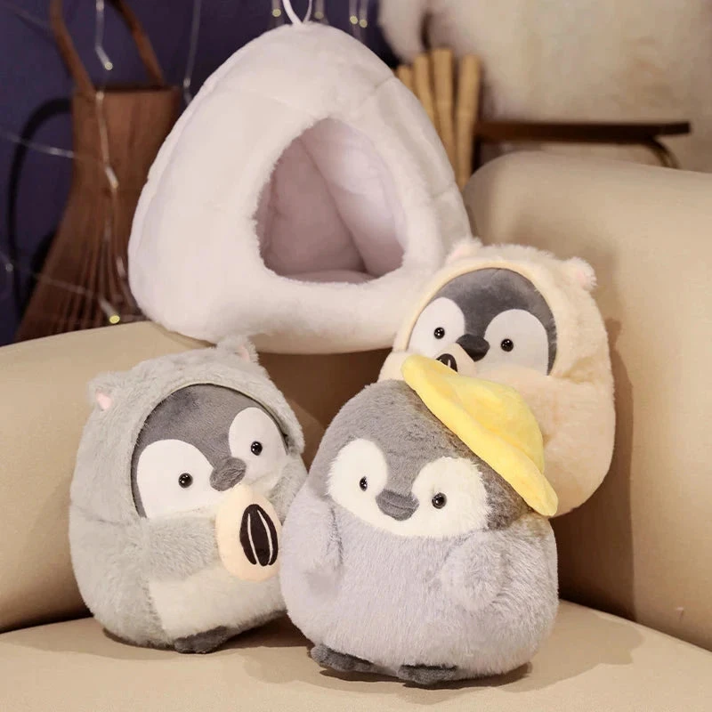 Kawaii Penguin Nest Plushie 3 Kawaii Penguin Nest Plushie