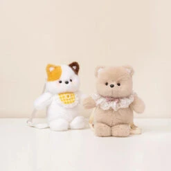 Apparel Kawaii Petite Besties Plush Backpack -Kawaii Store kawaiies plushies plush softtoy kawaii petite besties plush backpack bags 732219