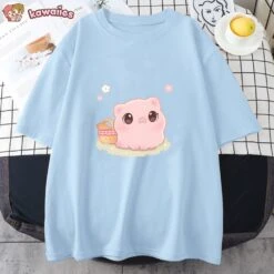 Apparel Kawaii Piggy Unisex Tee -Kawaii Store kawaiies plushies plush softtoy kawaii piggy unisex tee apparel 774155