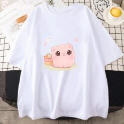 Apparel Kawaii Piggy Unisex Tee -Kawaii Store kawaiies plushies plush softtoy kawaii piggy unisex tee apparel white xs 188828