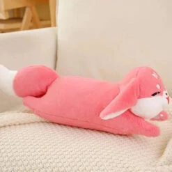 Kawaii Pink Fox Sakura Plushie -Kawaii Store kawaiies plushies plush softtoy kawaii pink fox sakura plushie soft toy 831456