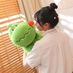 Kawaii Pink Green Fluffy Dinosaur Plushies -Kawaii Store kawaiies plushies plush softtoy kawaii pink green fluffy dinosaur plushies new soft toy 348492