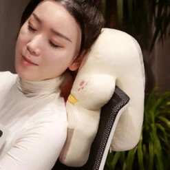 Kawaii Power Nap Head Rest Cushion -Kawaii Store kawaiies plushies plush softtoy kawaii power nap head rest cushion new pillows 504965