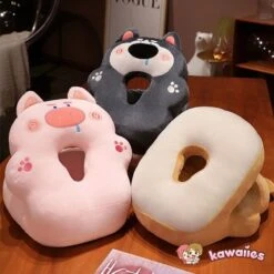 Kawaii Power Nap Head Rest Cushion -Kawaii Store kawaiies plushies plush softtoy kawaii power nap head rest cushion new pillows 899365