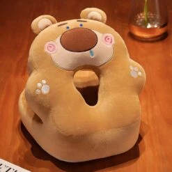 Kawaii Power Nap Head Rest Cushion -Kawaii Store kawaiies plushies plush softtoy kawaii power nap head rest cushion new pillows bear 870980