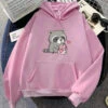 Apparel Kawaii Raccoon Drinking Strawberry Milk Unisex Hoodie