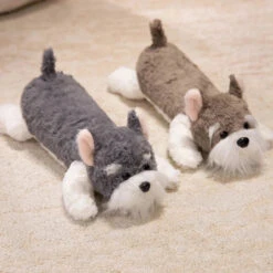 Kawaii Schnauzer Dog Plushies -Kawaii Store kawaiies plushies plush softtoy kawaii schnauzer dog plushies soft toy 763267