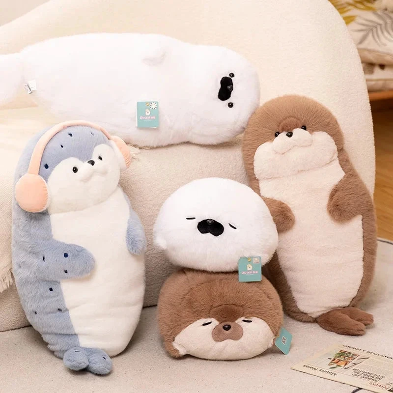 Kawaii Seal Plushie Family 3 Kawaii Seal Plushie Family