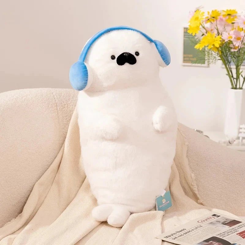 Kawaii Seal Plushie Family 5 Kawaii Seal Plushie Family - Image 3