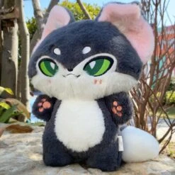 Kawaii Sleek Fox Plushie -Kawaii Store kawaiies plushies plush softtoy kawaii sleek fox plushie new soft toy grey 125923