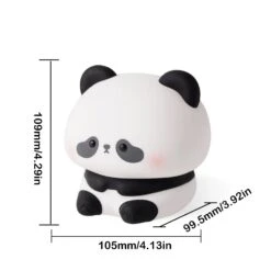 Kawaii Sleepy Panda LED Night Lights -Kawaii Store kawaiies plushies plush softtoy kawaii sleepy panda led night lights home decor 201677