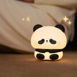 Kawaii Sleepy Panda LED Night Lights -Kawaii Store kawaiies plushies plush softtoy kawaii sleepy panda led night lights home decor 449955