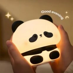 Kawaii Sleepy Panda LED Night Lights -Kawaii Store kawaiies plushies plush softtoy kawaii sleepy panda led night lights home decor 528092