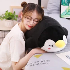 Kawaii Sliding Penguins -Kawaii Store kawaiies plushies plush softtoy kawaii sliding penguins soft toy 20in 50cm black 604241