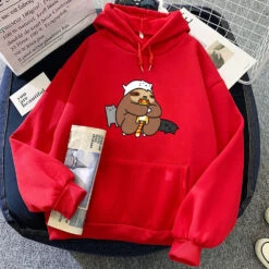Apparel Kawaii Sloth With Cats Unisex Hoodie 27 Apparel Kawaii Sloth With Cats Unisex Hoodie -Kawaii Store kawaiies plushies plush softtoy kawaii sloth with cats unisex hoodie apparel red xl 817749