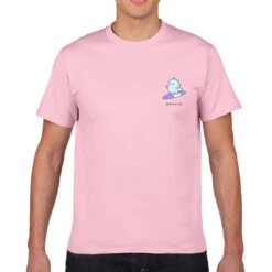 Apparel Kawaii Small Tato Surfing Tee -Kawaii Store kawaiies plushies plush softtoy kawaii small tato surfing tee apparel pink purple 995214