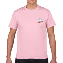 Apparel Kawaii Small Tato Surfing Tee -Kawaii Store kawaiies plushies plush softtoy kawaii small tato surfing tee apparel pink red 680201