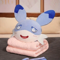 Kawaii Sofi Blue Dragon Pillow Blanket Plushie Combo 14 Kawaii Sofi Blue Dragon Pillow Blanket Plushie Combo -Kawaii Store kawaiies plushies plush softtoy kawaii sofi blue dragon pillow blanket plushie combo soft toy 50 x 45cm 649180