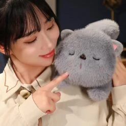 Kawaii Soft Sleeping Cat -Kawaii Store kawaiies plushies plush softtoy kawaii soft sleeping cat soft toy 740635