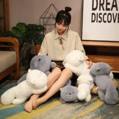 Kawaii Soft Sleeping Cat -Kawaii Store kawaiies plushies plush softtoy kawaii soft sleeping cat soft toy 844196