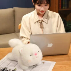 Kawaii Soft Sleeping Cat -Kawaii Store kawaiies plushies plush softtoy kawaii soft sleeping cat soft toy 950807