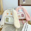 Apparel Kawaii Stars Bunny Plush Backpack -Kawaii Store kawaiies plushies plush softtoy kawaii stars bunny plush backpack bags 610692