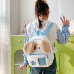 Apparel Kawaii Stars Cat Dog Plush Backpack -Kawaii Store kawaiies plushies plush softtoy kawaii stars cat dog plush backpack bags 566748