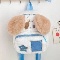 Apparel Kawaii Stars Cat Dog Plush Backpack -Kawaii Store kawaiies plushies plush softtoy kawaii stars cat dog plush backpack bags blue dog 547631