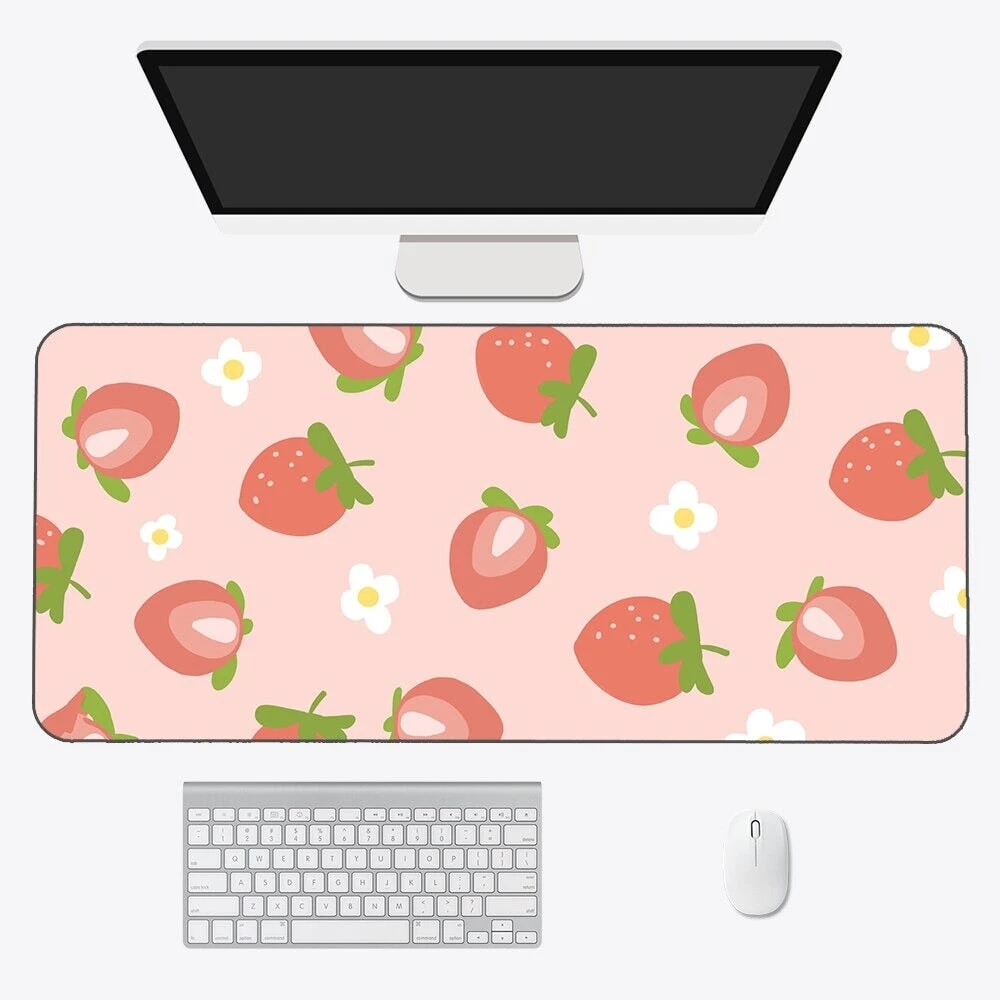 Accessories Kawaii Strawberry Long Mouse Pad Collection 7 Accessories Kawaii Strawberry Long Mouse Pad Collection - Image 5