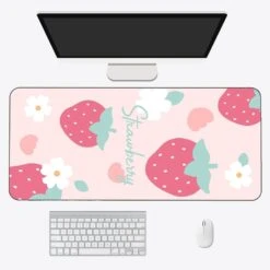 Accessories Kawaii Strawberry Long Mouse Pad Collection 16 Accessories Kawaii Strawberry Long Mouse Pad Collection -Kawaii Store kawaiies plushies plush softtoy kawaii strawberry long mouse pad collection mouse pads large flowers 70 x 40cm 441078