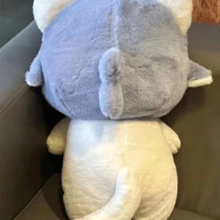 Kawaii White Cat Shark Hat Plushie 27 Kawaii White Cat Shark Hat Plushie -Kawaii Store kawaiies plushies plush softtoy kawaii white cat shark hat plushie soft toy 903796