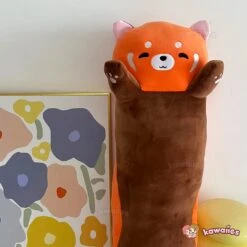 Kawaiies® Long Snuggly Chai Red Panda Axolotl Capybara Plushies -Kawaii Store kawaiies plushies plush softtoy kawaiiesr long snuggly chai red panda axolotl capybara plushies soft toy 532247