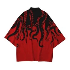 Apparel Kimono Japanese Octopus Prints -Kawaii Store kawaiies plushies plush softtoy kimono japanese octopus prints apparel 373363