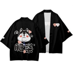 Apparel Kimono Japanese Shibu Inu Collections -Kawaii Store kawaiies plushies plush softtoy kimono japanese shibu inu collections apparel black chubby shibu s 881558