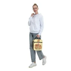 Kissing Capybaras Lunch Bag -Kawaii Store kawaiies plushies plush softtoy kissing capybaras lunch bag bag 201371