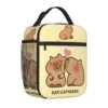 Kissing Capybaras Lunch Bag -Kawaii Store kawaiies plushies plush softtoy kissing capybaras lunch bag bag 690021