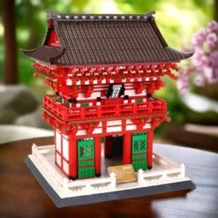Kiyomizu-dera Niomon Gate Kyoto Japan Building Blocks -Kawaii Store kawaiies plushies plush softtoy kiyomizu dera niomon gate kyoto japan building blocks build it 184359